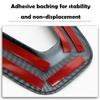 A87Q-Black Steering Wheel Cover Trim for Jeep Dodge Charger Challenger Durango 2015- Car Interior Style
