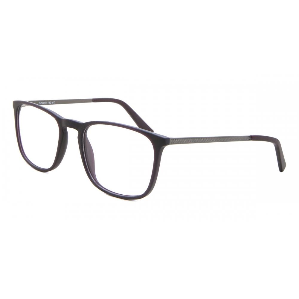 Full Rim Square Purple Smartbuy Collection Camperdown Ac25e Fashion Unisex Eyeglasses