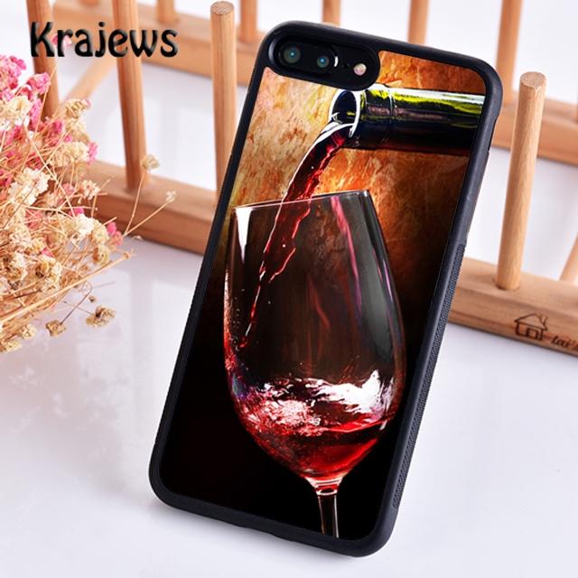 Чехол для телефона Красный бокал для вина Для iPhone 17 Air 16 15 14 plus 11 12 13 pro max coque Оболочка Fundas