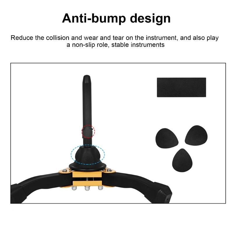 Horn Clarinet Stand Foldable Portable Trumpet Holder Stand Horn Clarinet Stand