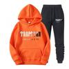 Hot-selling trendy fashion men's and women's casual hooded fleece sweater sports suit