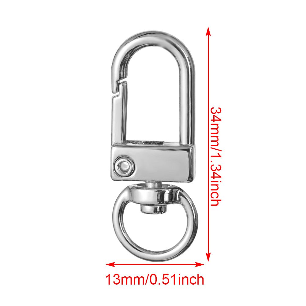 1/5 шт. фурнитура DIY брелок разъемное кольцо застежка-карабин воротник карабин для сумок пряжки для ремня