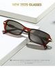Sexy Small Rectangle Sunglasses for Women Vintage Brand Designer Black Tea Sun Glasses Men Shades Eyewear UV400