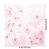 3Pcs/Pack Wedding Party Women Handkerchiefs Japanese Style Hand Towel Bandannas Cherry Blossom Ladies' 43x43CM Cotton