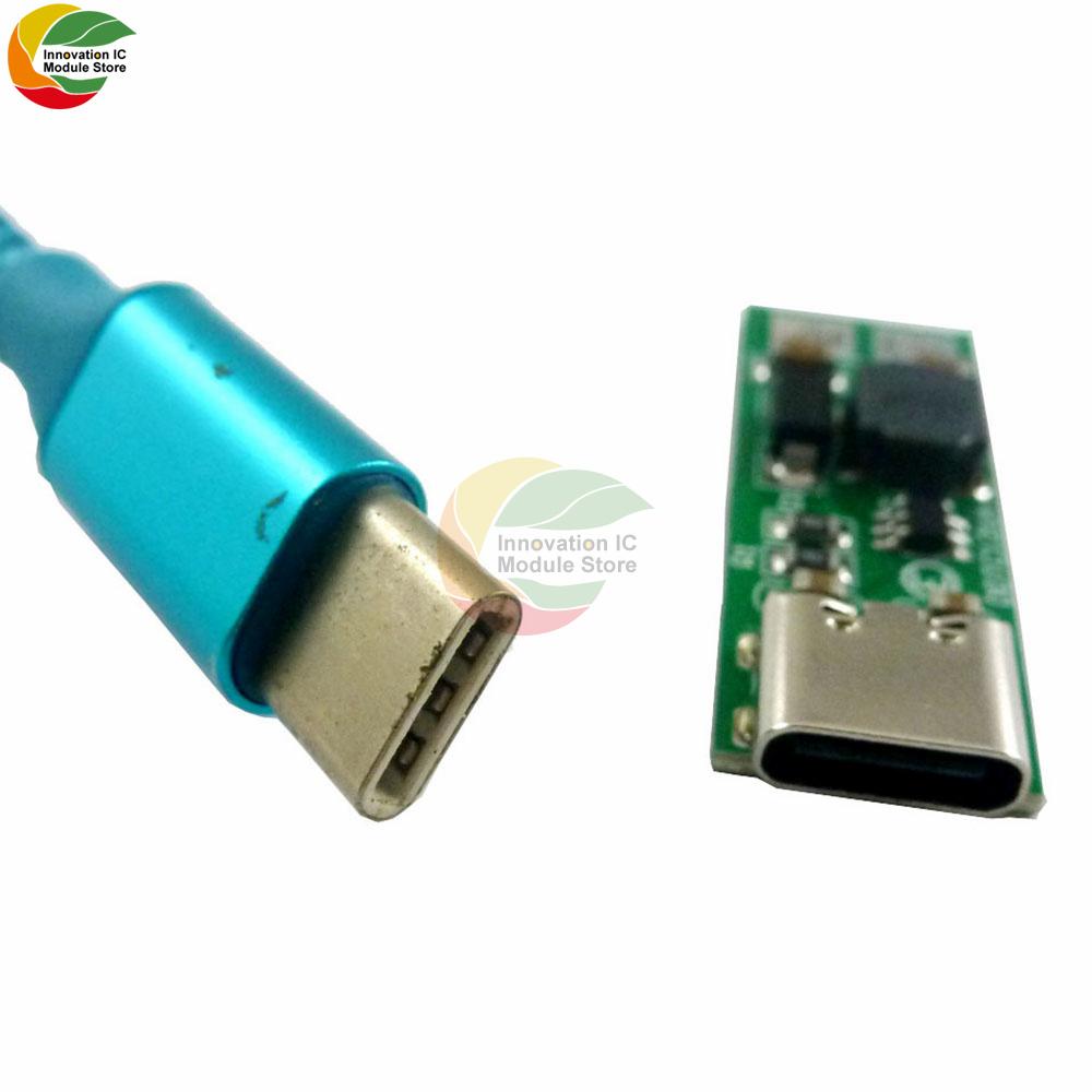 9 В Мини Type-C USB DC 5 В на 6 В 9 В 12 В 15 В 24 В DC-DC Повышающий Преобразователь Напряжения Модуль Регулятора PWM PFM