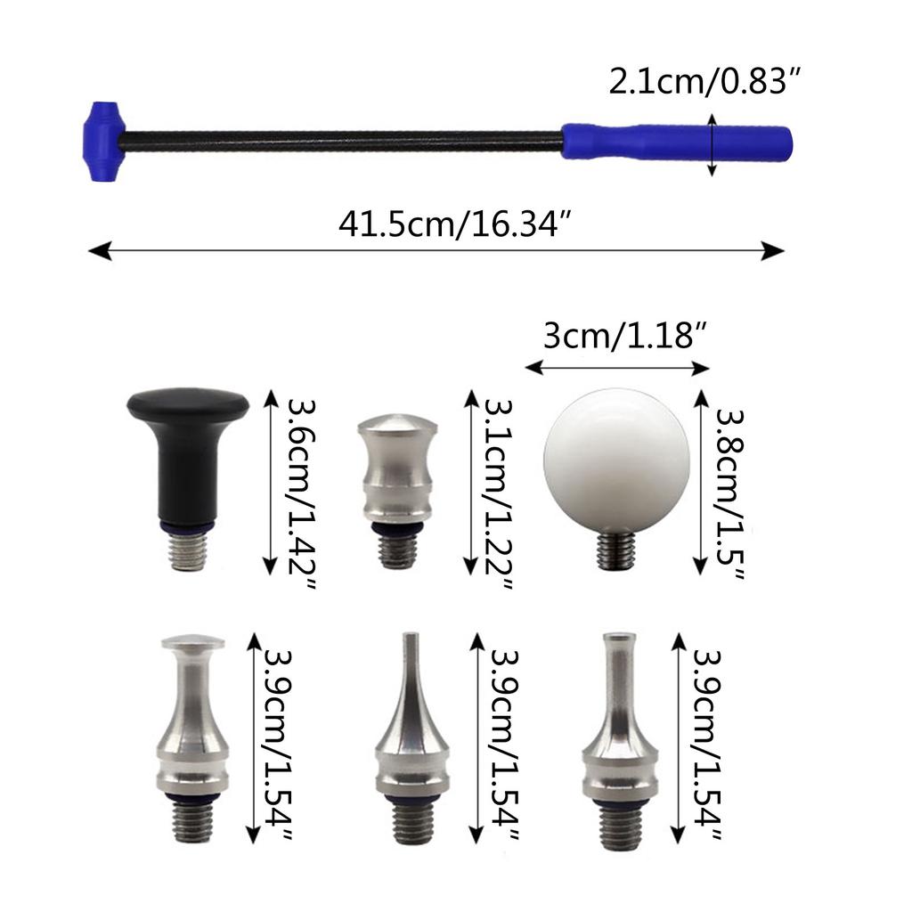 Инструмент для беспокрасочного удаления вмятин Инструменты для ремонта вмятин автомобиля Инструменты для выстукивания Инструмент для выстукивания Комплект Инструмент для выстукивания Молоток для выстукивания Слайд-бар Сменная головка