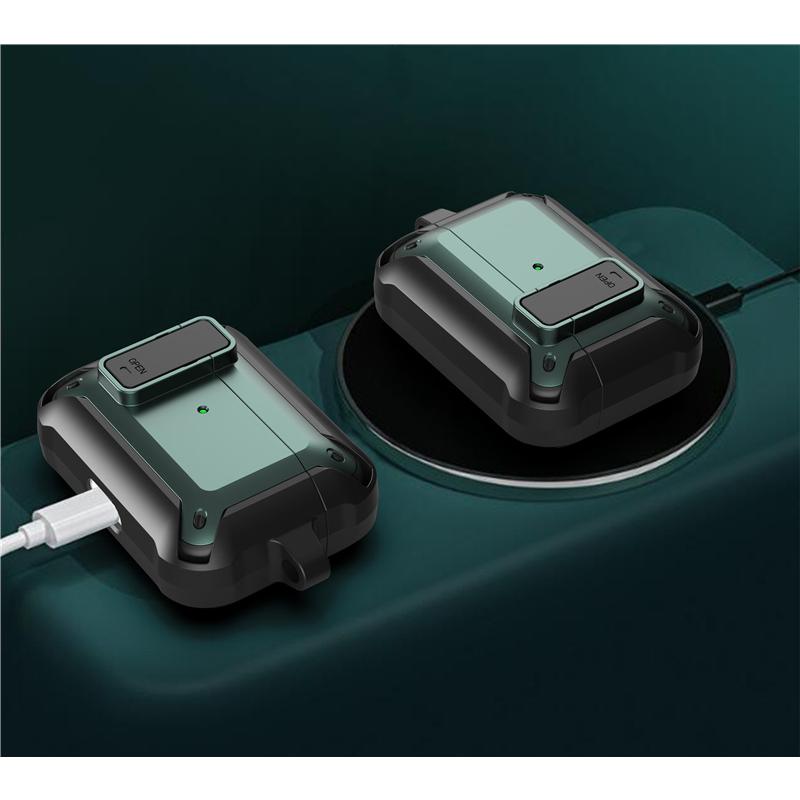 Чехол с замком безопасности для AirPods Pro 2 3 1, чехол для AirPods Pro2 Pro 2-го поколения, противоударный чехол Air Pods Pro airpods3 Funda