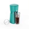 Coffee Maker for Ground Coffee, Cold Brew Tea Maker with Reusable Coffee Filter and Insulated Pitcher, Single Serve Machine for Home