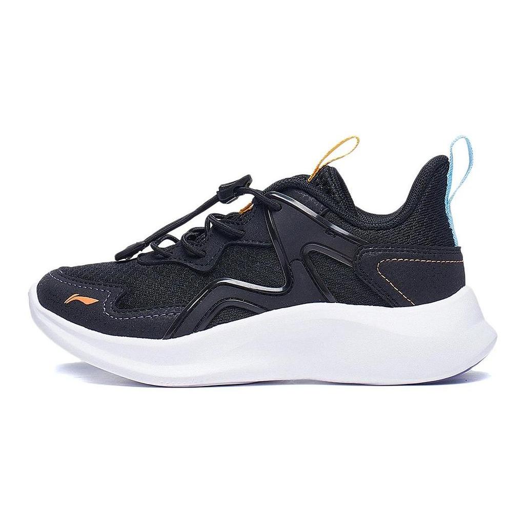 Кроссовки Li Ning Kids Ling Yue 3.5 удобные, амортизирующие, прочные, с низким верхом, детские кроссовки черные YKNT090-1