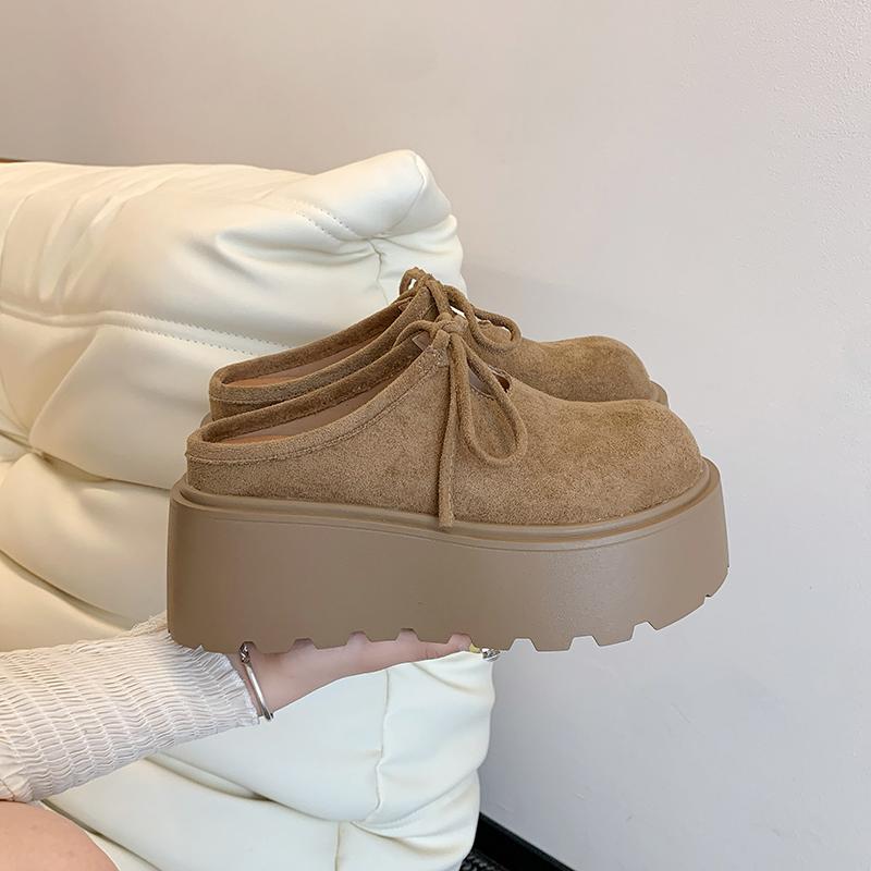 Модные женские шлепанцы на танкетке Aphixta, платформа, слипоны, женские мюли, лакоративное украшение в виде банта, роскошные брендовые слайды, дизайнерская обувь