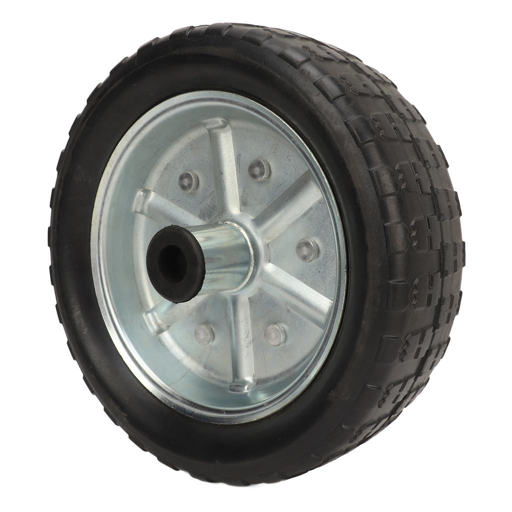 10-дюймовое прицепное колесо, универсальное, 2000 фунтов, вращающаяся опора, прочное, долговечное, запасное колесо для газонокосилок, коммунальное