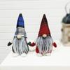 Tied Beard Gnome Handmade Swedish Christmas Santa Tomte Plush Doll Holiday Figurines Toy Xmas Home Ornaments