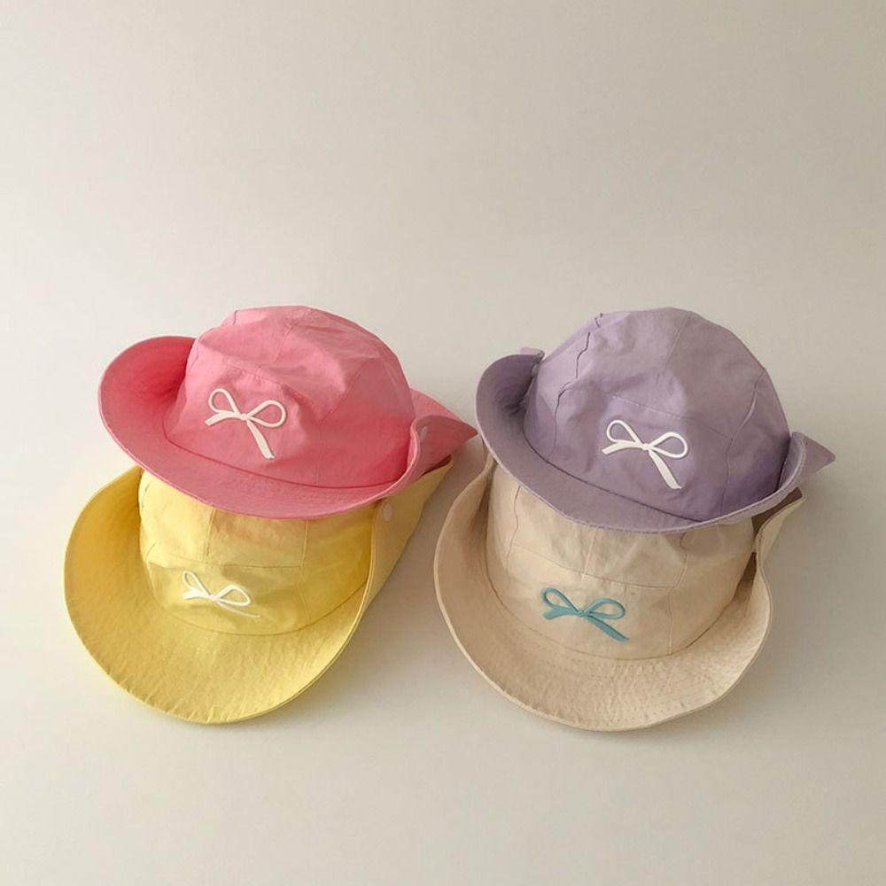 Quick-drying Summer Kid Sunhat Anti-UV Bucket Cap Fashion Children's Fisherman Hat for Girls Boys