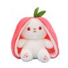 Милый трансформированный фруктовый кролик, маленький фруктовый кролик, плюшевая игрушка-кукла, детская подушка для сна, кукла, подарок на день рождения для женщин