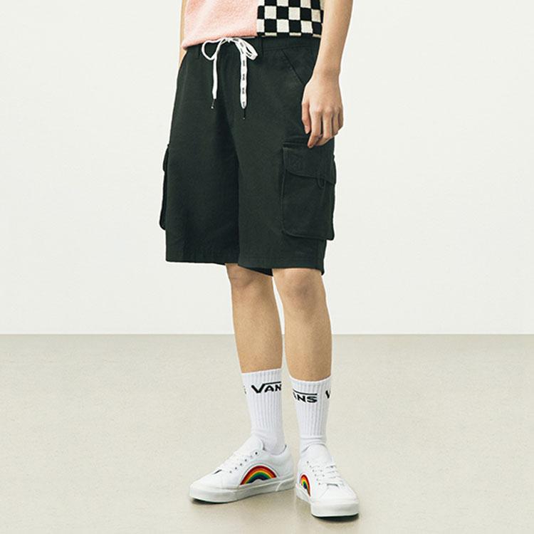 Vans Шорты карго женские черные средние VN0A5FS6BLK