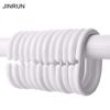 24pcs Double Hook Shower Curtain Hook Shower Curtain Ring Set Bathroom Tools