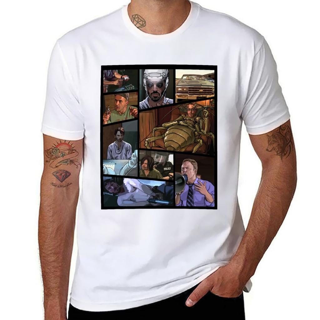 A Scanner Darkly T-Shirt man t shirt graphic cotton t shirts high quality T-Shirt