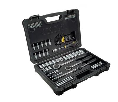 Stanley Wrench Set 80 Pcs 1/4""-3/8""-1/2""