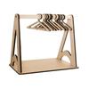 Wooden Earrings Holder Rack Hanging Hook Key chain Jewelry Storage Rack Necklaces Trinket Hanger Jewelry Display Stand