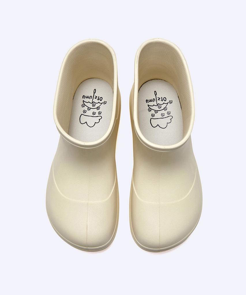 Otz [Ozzi X Umu] Сапоги-дождевики Biddle Кремовые Ozv6Gs219I