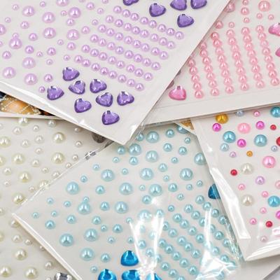 Хрустальные стразы для лица, татуировки, наклейки «сделай сам», одноразовые алмазные украшения для макияжа лица, акриловая наклейка, дрель, наклейка для телефона, глаз