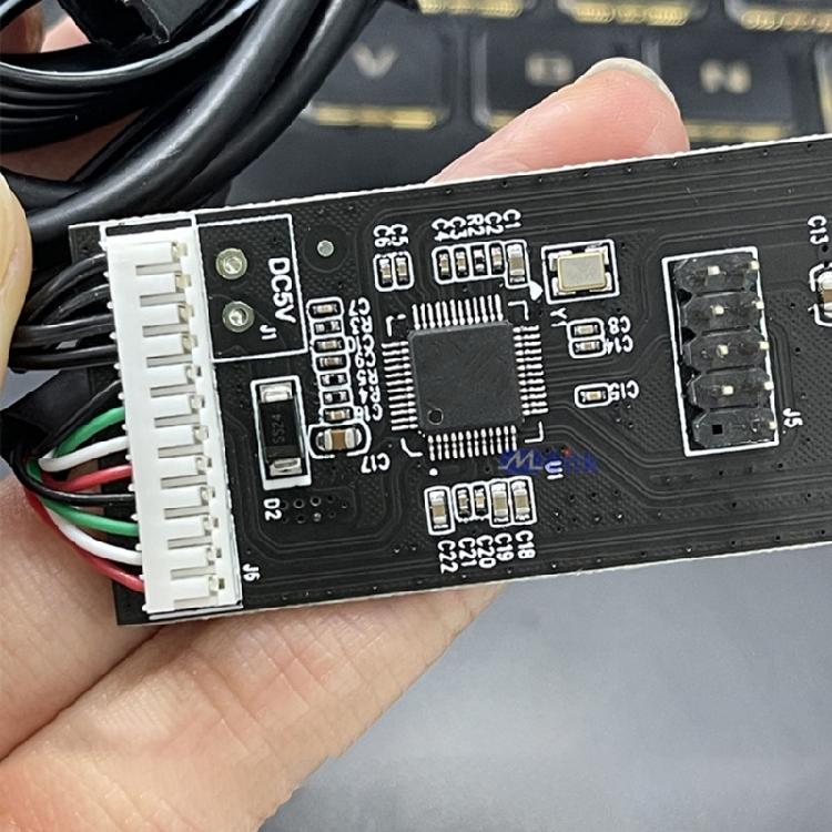 Разветвитель 9-контактного USB-разъема материнской платы, штекер 1 на 4, удлинительный кабель-разветвитель, адаптер разъема USB 2.0 на 9 контактов для настольного компьютера