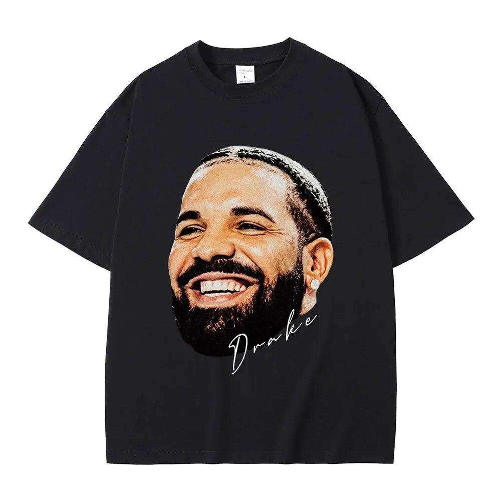 Рэпер Дрейк, новая футболка большого размера, сертифицированная футболка для мальчиков с принтом альбома Lover Boy, унисекс, повседневные забавные футболки в стиле хип-хоп, уличная одежда унисекс