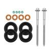 For Ford Transit Mk7 2.2 TDCi Diesel Injector Seal Kit with Injector Clamp Bolts