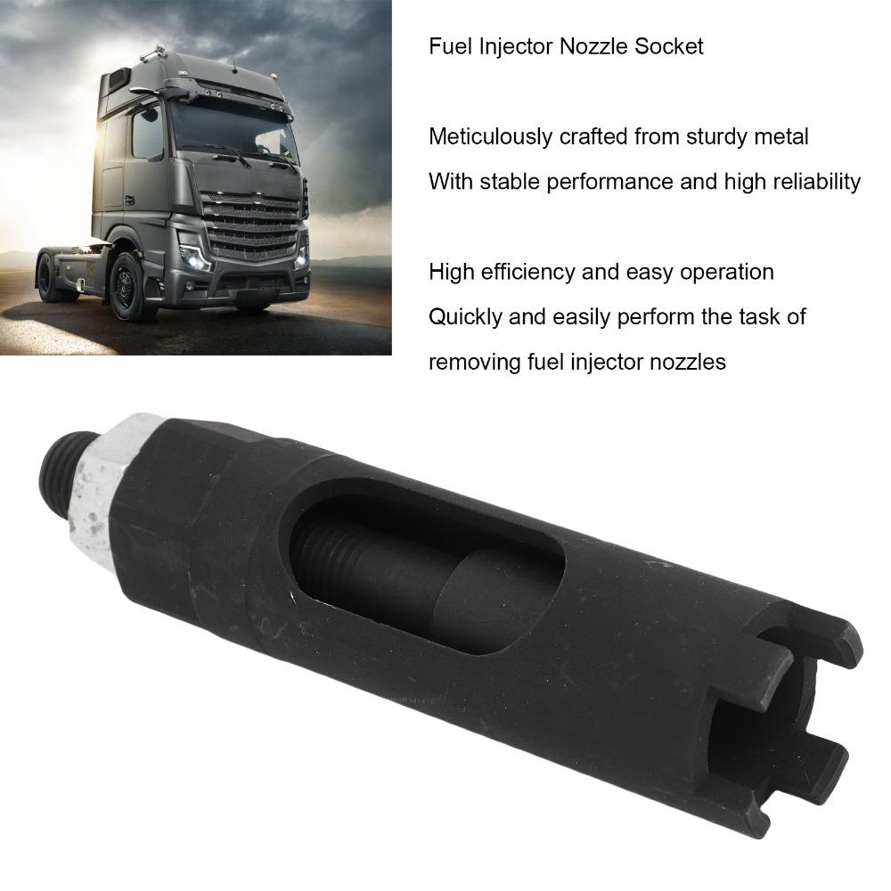 Four-Tooth Diesel Injector Nozzle Socket Fuel Injector Removal Tool Diesel Engine Injector Removal