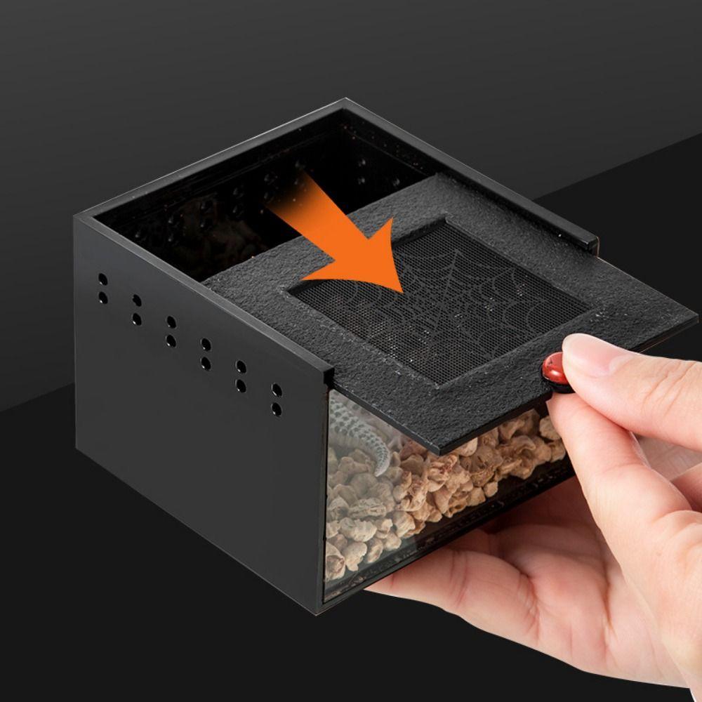 Prevent Escape Spider Pet House Transparent Crawling Pet Container Insect Breeding