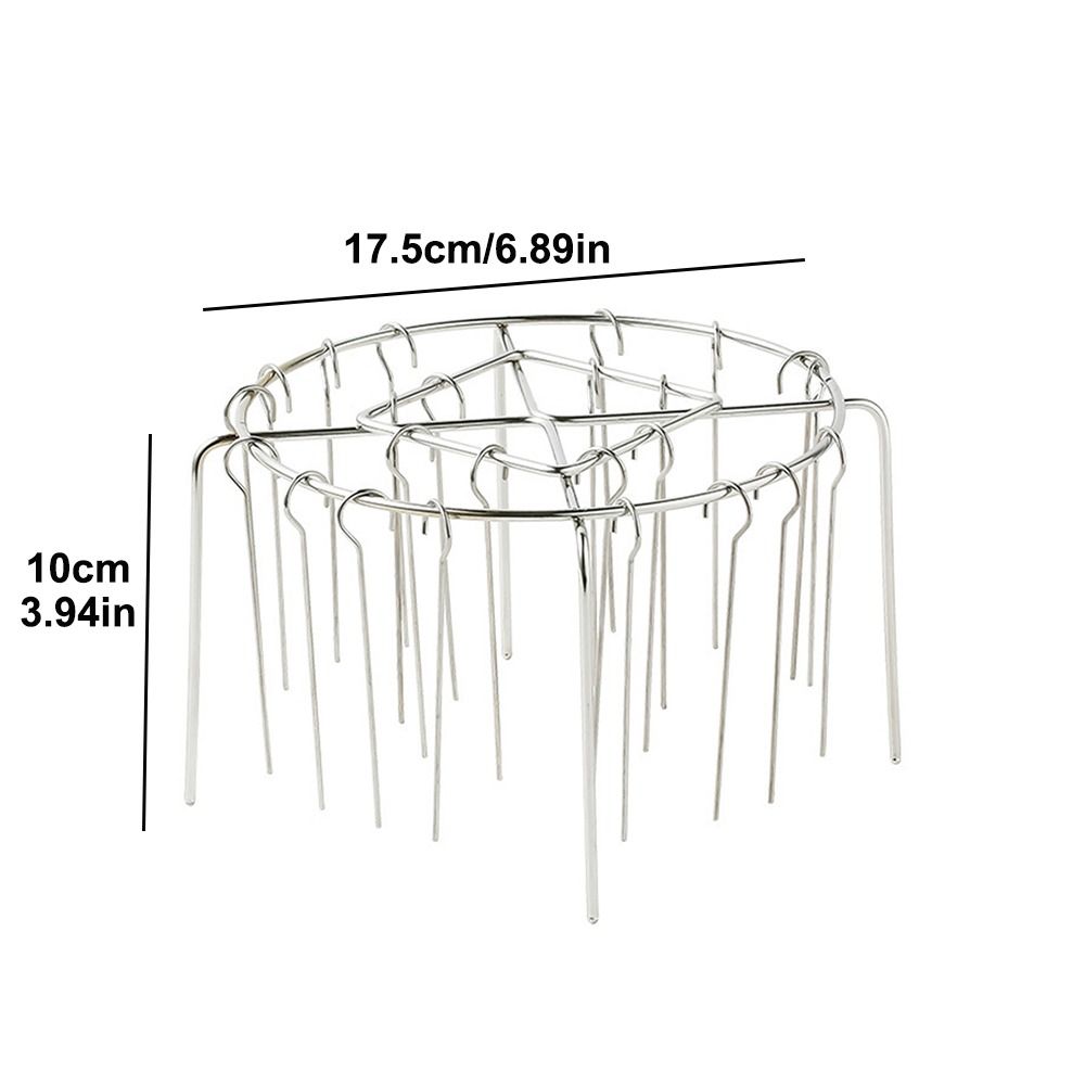 Подставка для шампуров из нержавеющей стали для фритюрницы, держатель для шампуров на 12/24 струны, новая игла для выпечки