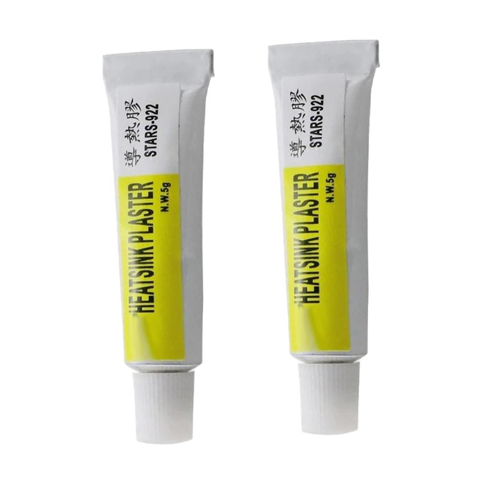 1/2/3 шт. Термопаста для радиатора, Термосиликоновый клей, Охлаждающая паста, Сильноадгезивный состав, Клей для радиатора, Липкий