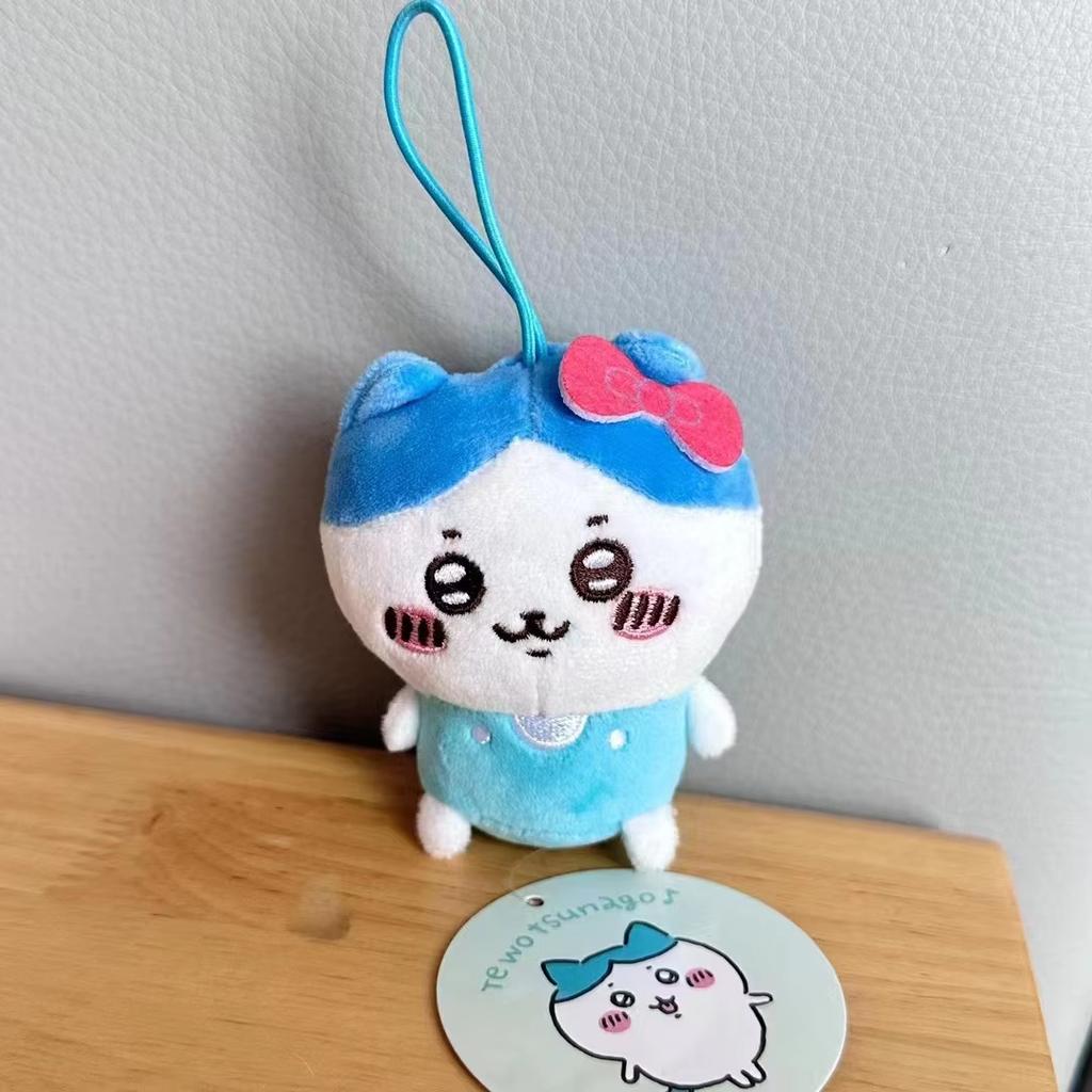 Чиикава Медведь-самоуничижитель Коллаборация Санрио Плюшевая кукла Хелло Китти1 Мелоди1 Куроми1 Сачиджи Плюшевая игрушка Брелок Украсить
