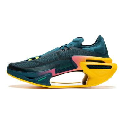 Кроссовки Li Ning Absolute Shadow 3.0 In My Name Glory Technology с амортизацией, дышащие, с отскоком, низкие, повседневные, унисекс, кроссовки, зеленые ARRU005-8