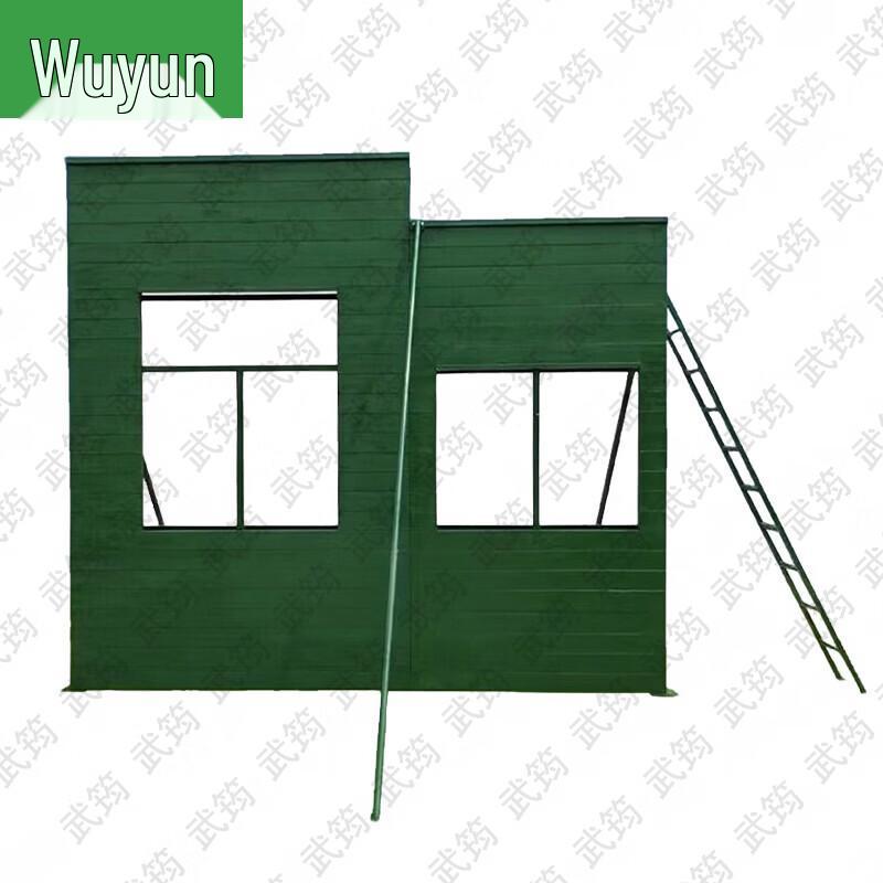 Outdoor Climbing Wall with Ladder & Pole