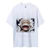 Monkey D Luffy One Piece TShirt Men Summer Gear 5 Wanted Poster Graphic Short Sleeve Streetwear Loose Fit Anime Fan Tee