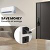 New V Shape Weather Stripping Self-Adhesive Foam Material Door Seal Strip Weatherproof Stopper Front Door