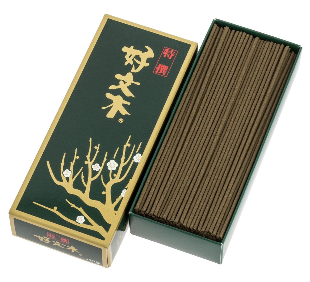 Baieido's Special Selection of Kobunki Incense Sticks, Short, Small Size, Loose Pack