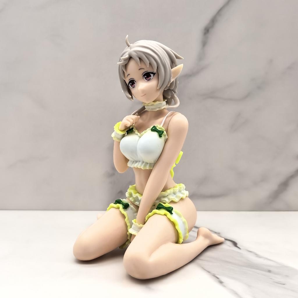Anime 12cm Sylphiette lingerie Figure Mushoku Tensei Jobless Reincarnation Eris Boreas Greyrat/Roxy Action Figure Model Doll Gif