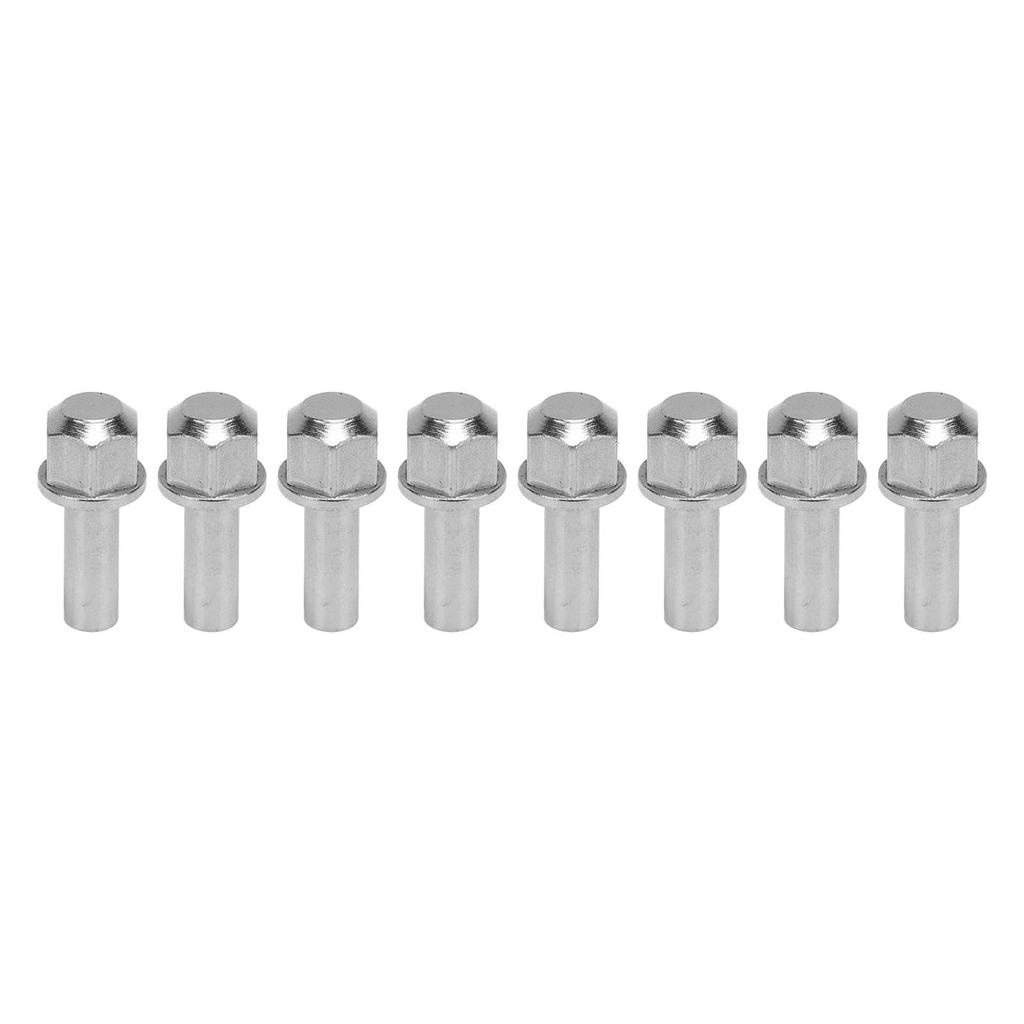 8 Pcs RC Wheel Hub Extension Nut Stainless Steel High Strength Hex RC Wheel Hub Extension Adapter