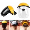 PC Plastic Portable Transparent Protective Welder Face Cover Welding Helmet