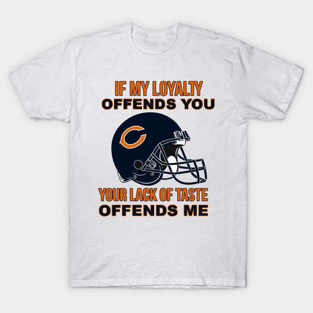 Мужская черная футболка с принтом Chicago-Bears Печать на трансферной бумаге без вырезки Хлопковая футболка