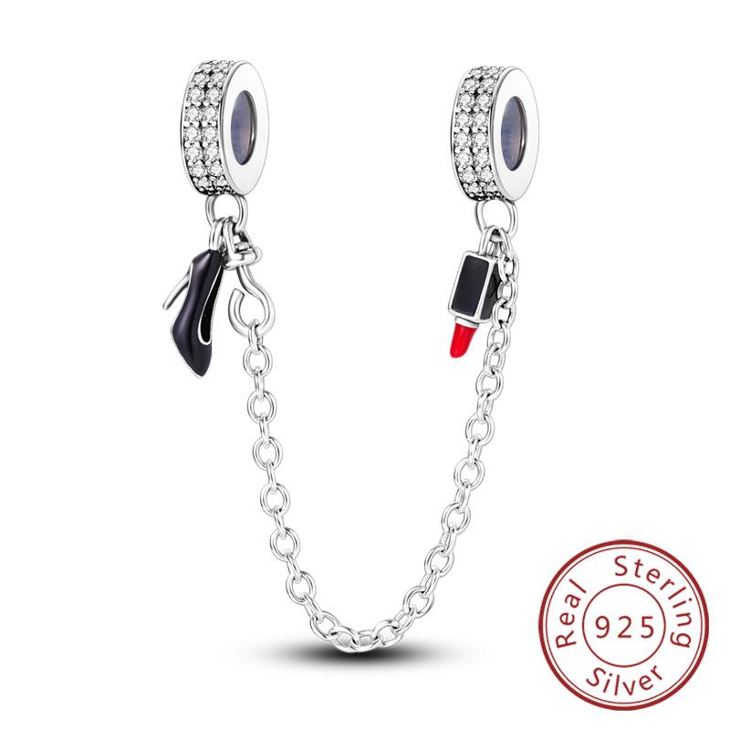 Подходят оригинальные медные шармы-бусины, бант, флакон духов, розовые шармы для женщин, изящные украшения DIY, подарки на день рождения