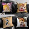 The HHelpful Fox Senko San Cushion Cover Pillow Case Antidustmite Invisible zipper silky plush cushion