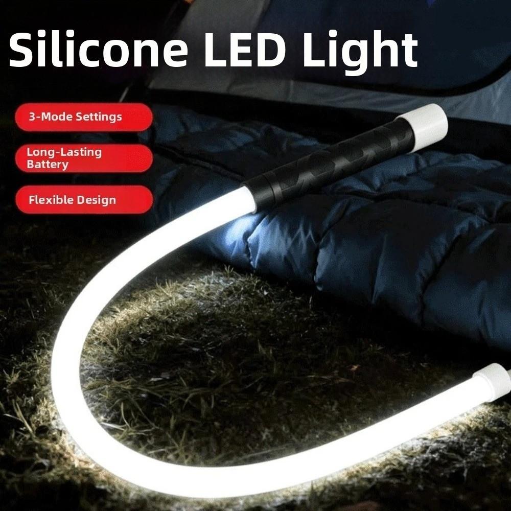 29Inch Flexible Flashlight Stick High Lumens Bendable LED Light Automotive Lighting Tools  Home
