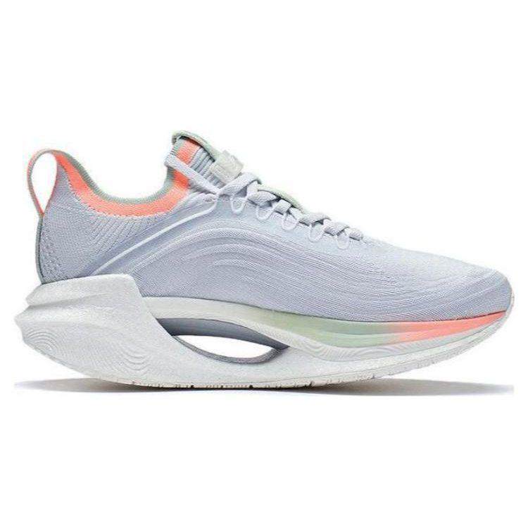 Li Ning Shadow Essential Амортизирующие Нескользящие Износостойкие Низкие Беговые Кроссовки Женские Светло-Инеисто-Голубые ARRS004-2