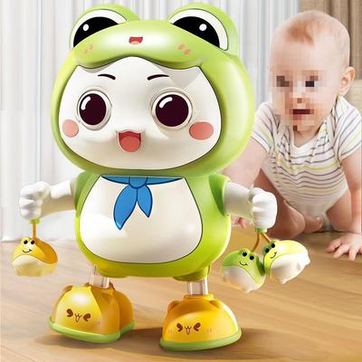 Электрическая поющая и танцующая игрушка-кролик для малышей 3-6 месяцев: Учебное пособие по подъему головы