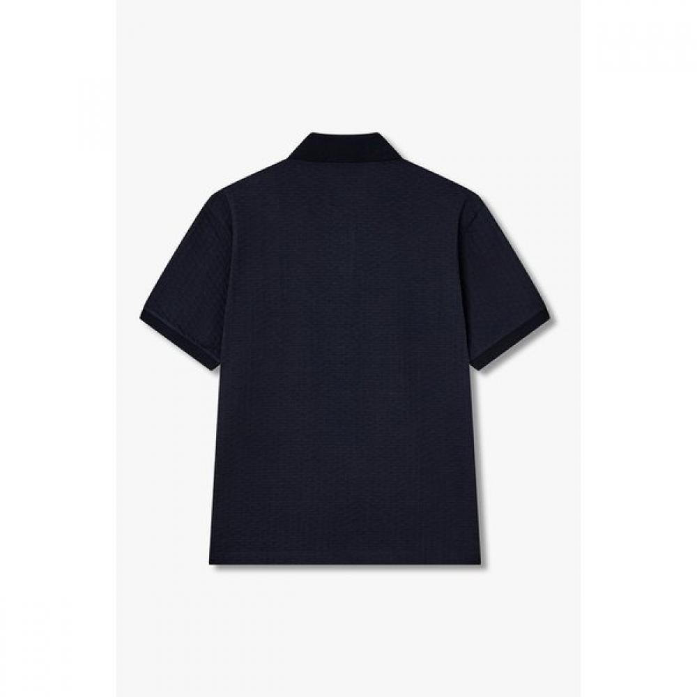 Emporio Armani 26 S S Men S Allover Pattern Polo Shirt A516126002