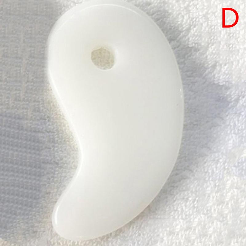 Jade Stone Needle Derma Face Arms Neck Massage Roller Ancient Face Body SPA Massage Roller Facial Massager Jade Beauty Tool 1pc