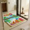 P-Plim P-Plim Floor Mat Cheaper Anti-slip Modern Living Room Balcony Printed Bedside Mats